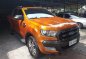 Orange Ford Ranger 2017 for sale in Marikina-0