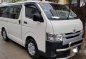 White Toyota Hiace 2018 Manual Diesel for sale -0