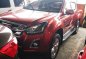 Red Isuzu D-Max 2017 Truck Manual Diesel for sale-0