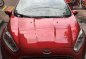 Red Ford Fiesta 2016 Manual Gasoline for sale-0