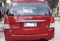 Sell Red 2010 Toyota Innova Manual Diesel at 95000 km -2