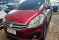 Red Suzuki Ertiga 2017 at 20000 km for sale -2