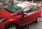 Red Ford Fiesta 2016 Manual Gasoline for sale-2