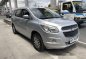 Silver Chevrolet Spin 2014 at 80000 km for sale -0