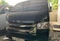 Black Toyota Hiace 2018 at 1900 km for sale-1