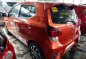 Orange Toyota Wigo 2018 Manual Gasoline for sale -5