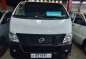 White Nissan Nv350 Urvan 2017 for sale in Quezon City-1