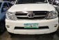 White Toyota Fortuner 2007 Automatic Diesel for sale -0