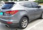 Grey Hyundai Santa Fe 2013 at 50000 km for sale-2