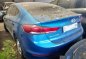 Blue Hyundai Elantra 2018 Manual Gasoline for sale-4