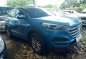 Selling Blue Hyundai Tucson 2018 Automatic Gasoline-1