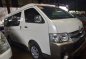 Sell White 2017 Toyota Hiace Manual Diesel at 74000 km -0