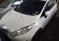 White Ford Fiesta 2014 Automatic Gasoline for sale-0