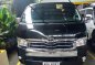 Black Toyota Hiace 2015 Automatic Diesel for sale-0