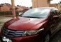 Sell Red 2011 Honda City at 125000 km -2