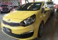 Sell Yellow 2017 Kia Rio in Quezon City -2