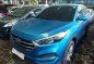 Selling Blue Hyundai Tucson 2018 Automatic Gasoline-3