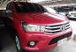Red Toyota Hilux 2016 Manual Diesel for sale -0