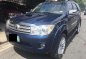 Sell Blue 2007 Toyota Fortuner in Rizal -1