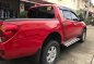 Red Mitsubishi Strada 2014 Automatic Diesel for sale -6