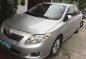 Silver / Grey Toyota Corolla altis 2010 Manual Gasoline for sale in General Salipada K. Pendatun-1