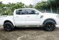 Sell White 2013 Ford Ranger at 44000 km -1
