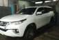 Selling White Toyota Fortuner 2018 Automatic Diesel at 11000 km -0