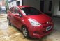 Red Hyundai Grand i10 2015 at 22000 km for sale-0