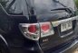 Black Toyota Fortuner 2012 for sale in Santa Cruz-4