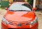 Selling Orange Toyota Vios 2014 Automatic Gasoline -2