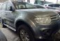 Grey Mitsubishi Montero Sport 2014 Automatic Diesel for sale -0