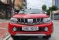 Red Mitsubishi Strada 2018 at 11000 km for sale-1