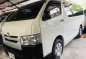 Selling White Toyota Hiace 2018 Manual Diesel -1