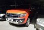 Orange Ford Ranger 2015 at 57049 km for sale -3
