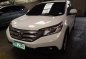 Selling White Honda Cr-V 2012 Automatic Gasoline at 59870 km -1
