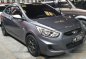 Sell Grey 2017 Hyundai Accent Automatic Diesel at 20719 km -0