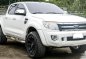 Sell White 2013 Ford Ranger at 44000 km -5