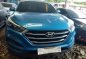 Selling Blue Hyundai Tucson 2018 Automatic Gasoline-2