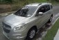 Silver Chevrolet Spin 2015 Automatic Gasoline for sale-1