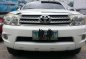 White Toyota Fortuner 2010 Automatic Gasoline for sale -0