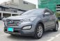 Grey Hyundai Santa Fe 2013 at 50000 km for sale-1