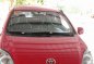 Red Toyota Wigo 2015 Hatchback for sale in Batangas-0