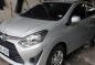 Silver Toyota Wigo 2019 Manual for sale -1