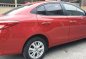 Red Toyota Vios 2018 Manual Gasoline for sale-1