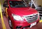 Selling Red Toyota Innova 2016 Automatic Diesel at 42186 km -0