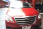 Selling Red Toyota Innova 2016 Automatic Diesel at 42186 km -1