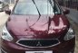 Selling Red Mitsubishi Mirage 2017 at 12000 km -1