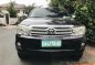 Black Toyota Fortuner 2009 Automatic Gasoline for sale -12