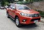 Sell Orange 2017 Toyota Hilux Automatic Diesel at 28000 km -1