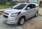 Silver Chevrolet Spin 2015 Automatic for sale -2